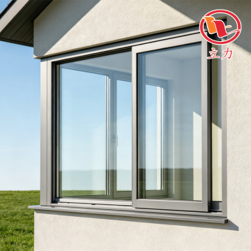 Durable Silver Aluminum Alloy Sliding Window