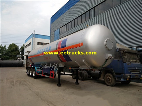 30MT 57000L البروبان دبابات مقطورة