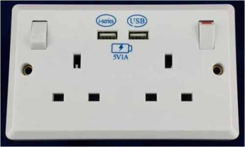 Good Raw Material For Electrical Switch socket with USB ports Power Energy Saving electric Lighting smart Wall Switch and socket