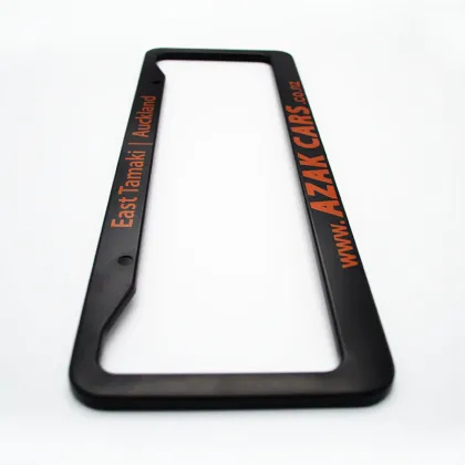 New Zealand and Australia Standard Aluminum License Plate Frame