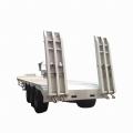 3 Axles Cheap Shipping Flat Bed Semi Trailers