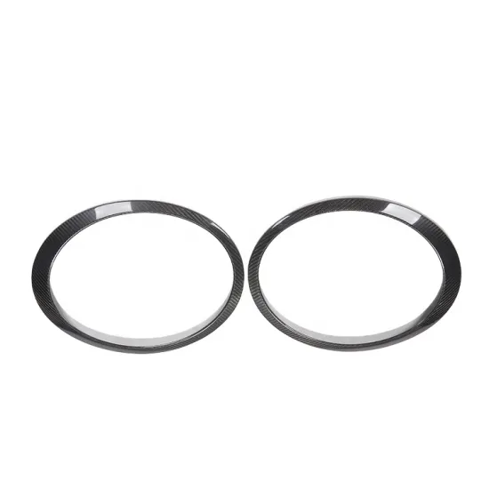 Real Carbon Fiber UV Protected Front Headlamp Frame for Mini Cooper R56 2005-2012