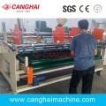 Semi auto small carton box folder gluer machine