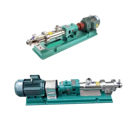 High Viscosity Paste Mono Pump - Single Screw Progressive Cavity Helical Pump