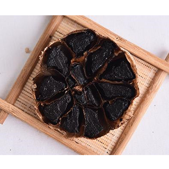 whole black garlic