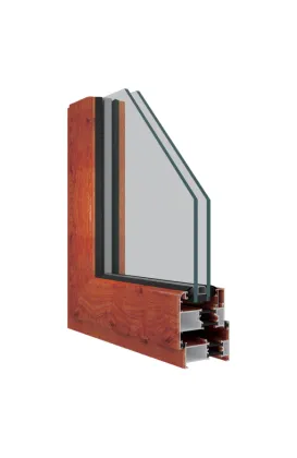 Thermal insulation three glass casement window