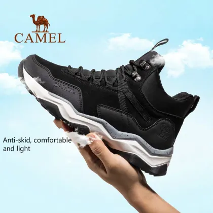 Outdoor mountaineering shoes winter high-top hiking shoes