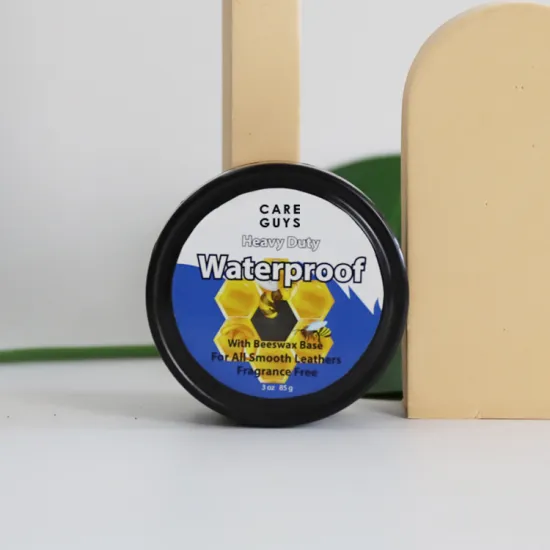 Beewax waterproofer shoe polish