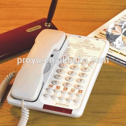 PROYU hotel guest room phone, hotel phone PY-9002A