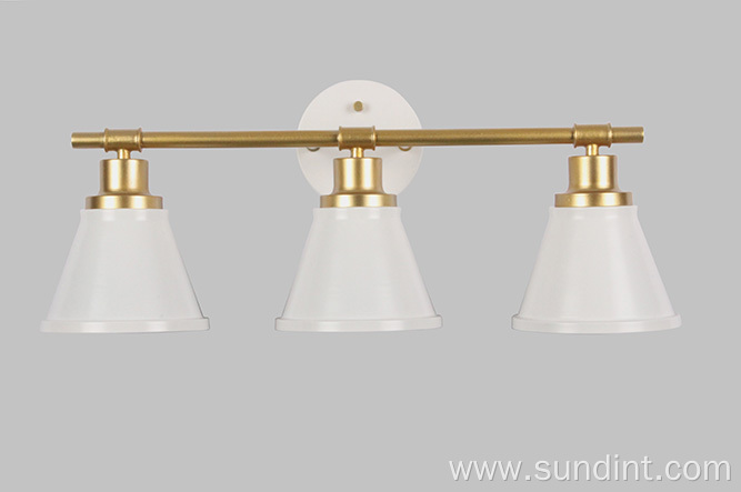 Modern Bathroom 3-light Gold Closet Vanity Light