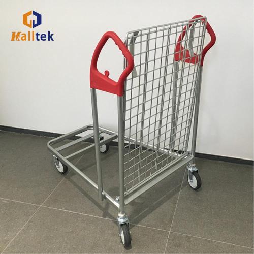 4 wheels Warehouse logistics metal furniture trolley