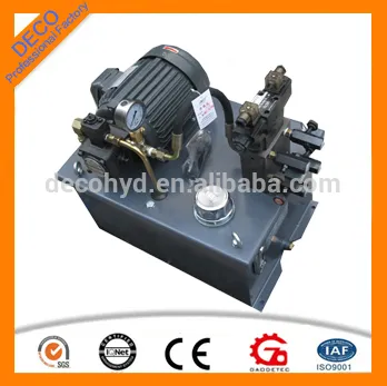 Vance pump type hydraulic power pack