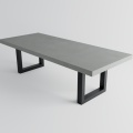 Moderner eleganter Beton einfacher quadratischer Tisch