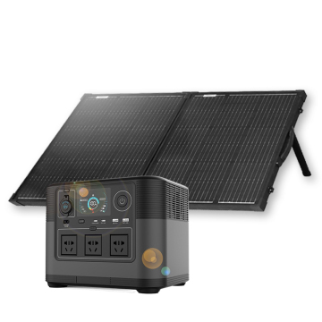 1200W LifePo4 Generator słoneczny: przenośna elektrownia do kempingu na świeżym powietrzu