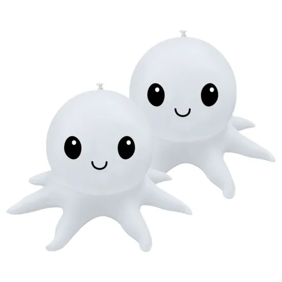 IP68 Waterproof Inflatable Pool Solar Light - 16 RGB Colors Remote Control for Pond Parties