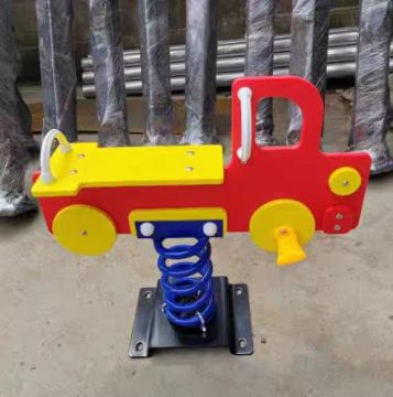 Wooden Rocking Horse Playground Equipment for Kids