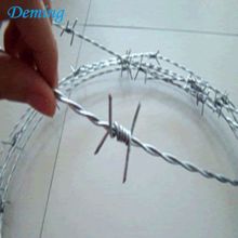 Factory Supply 14 Gauge Galvanized Barbed Wire Roll