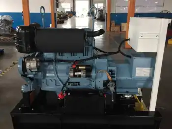F4L912T OPEN TYPE DIESEL GENERATOR SET 40KW 1800RPM