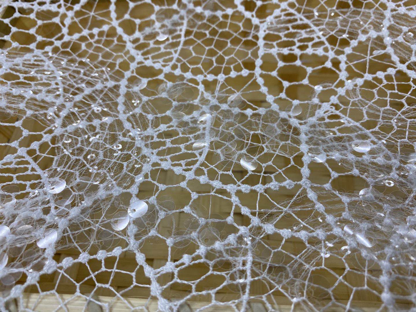 Modern Chemical Lace Embroidery Fabric
