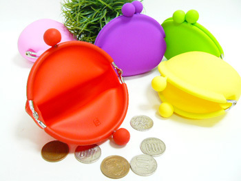 silicone fashion coin purse