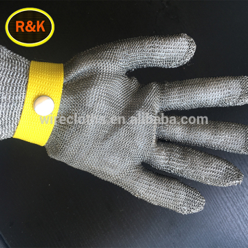 5 Level Stainless Steel Wire Mesh Glove