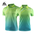 Tenis Meja Pakaian Pakaian Kaos Unisex Golf Polo