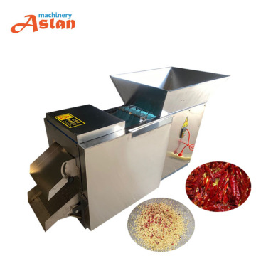 Stainless Steel Chili Slicing and Seed Removal Machine