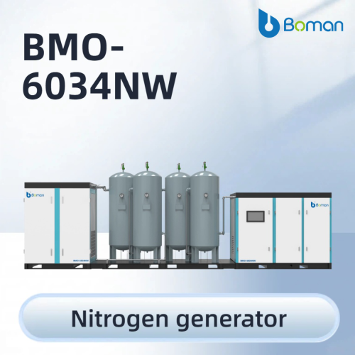 Générateur d'azote sans huile BMO-6034NW haute capacité