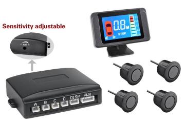 LCD display metal bumper car reverse system