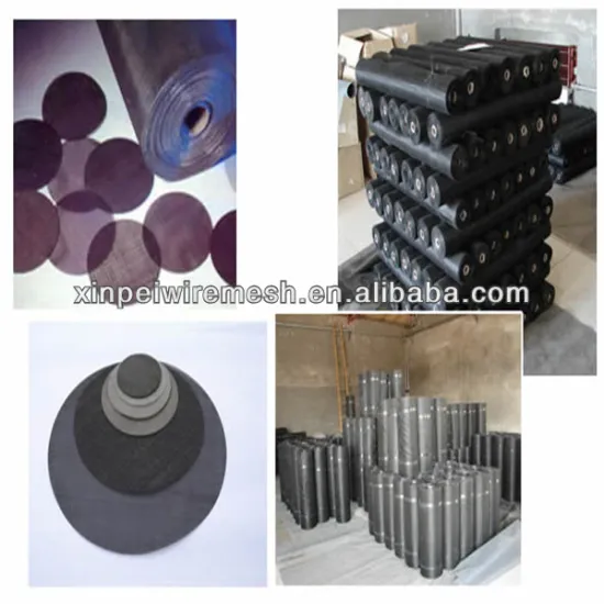 High Quality Black Wire Cloth Mesh (manufacturer)