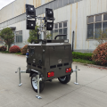 lighting tower trailer mobile engine