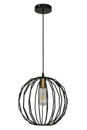 Metal Round Ball Modern Indoor Decorative Pendant Lamp