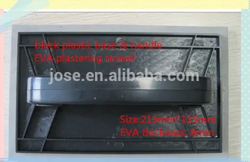 plastic handle grey EVA plastering trowel