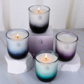 Luxury Gradient Glass Jar Soy Wax Scented Candle