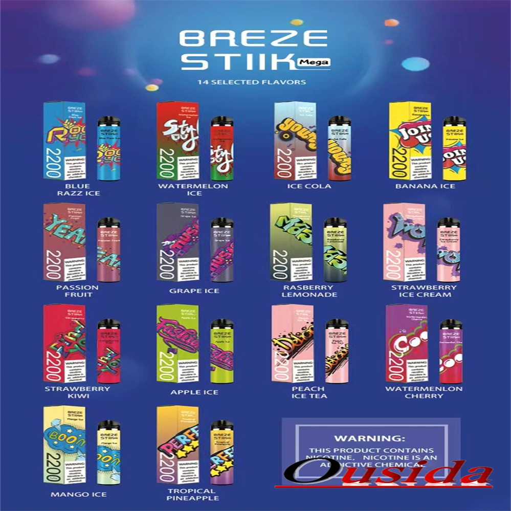 Breze stiik mega Joi 700 puff disposable China Fabrikant