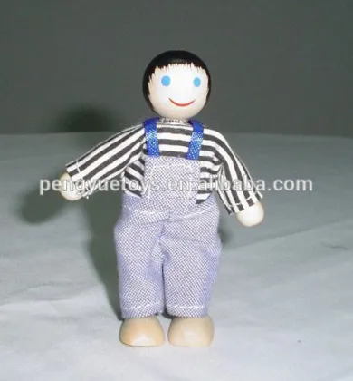 Baby Lovely Wooden Dolls for Home