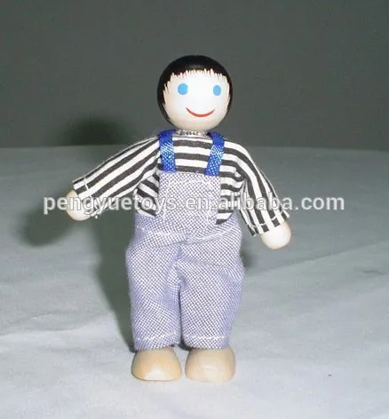 Baby Lovely Wooden Dolls for Home