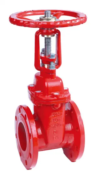 BS Flanged Resilient OS&Y Gate valve