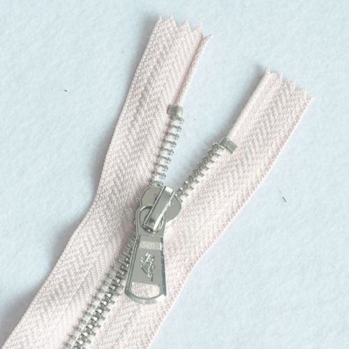 Elegant long  brass zippers for sweater