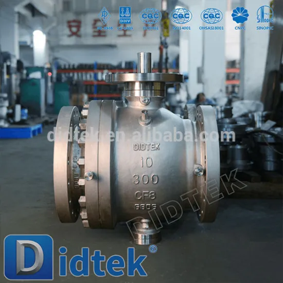 Anti-Static Cast Trunnion Ball Valve