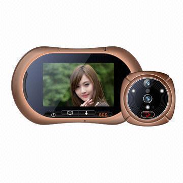Digital Peephole Viewer with Motion Detection, Night Vision and MMS Function