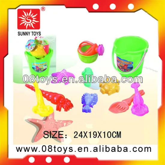 Plastic sand toys for beach