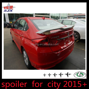 2014 Auto Accessories Spoiler arrière Black Matte Primer pour Honda City 2015