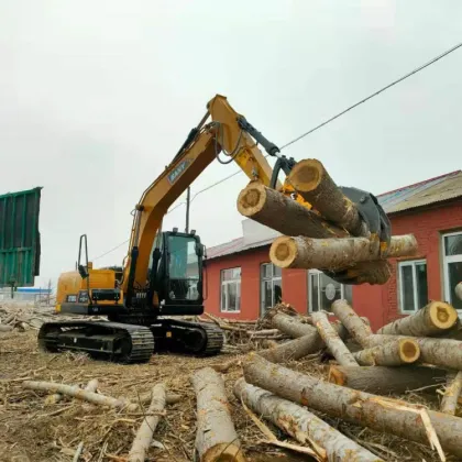 Hydraulic Wood and Timber Grabbers: Wood Grabber Machine and Stone Grabber Steel Grabber