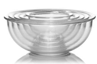 Heat Resistant Pyrex Borosilicate Glass Bowl With Lids , Sa