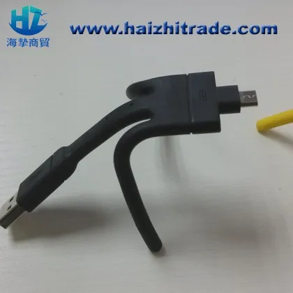 usb cable holders stick for mobile phone