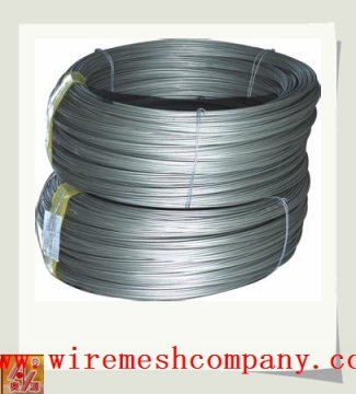 1.5mm 201 stainless Steel wire coated with black teflon