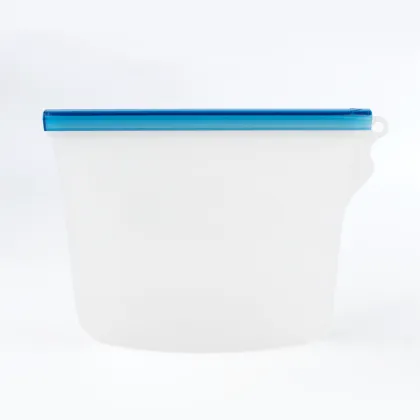 Reusable silicone fresh food bag food storage bags