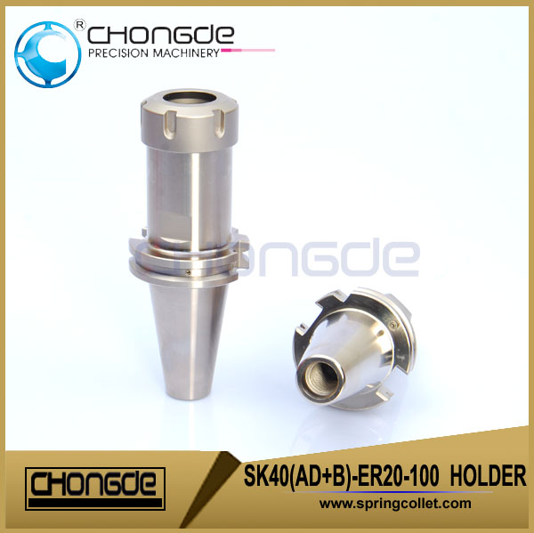 Supporto per macchina utensile CNC ad alta precisione SK40-ER20-100