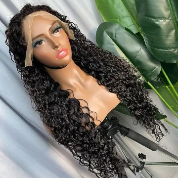 Wholesale 13x4 Deep Curly Lace Wigs Human Hair Lace Front Wigs Peruvian Virgin Hair Lace Frontal Wigs for Black Women